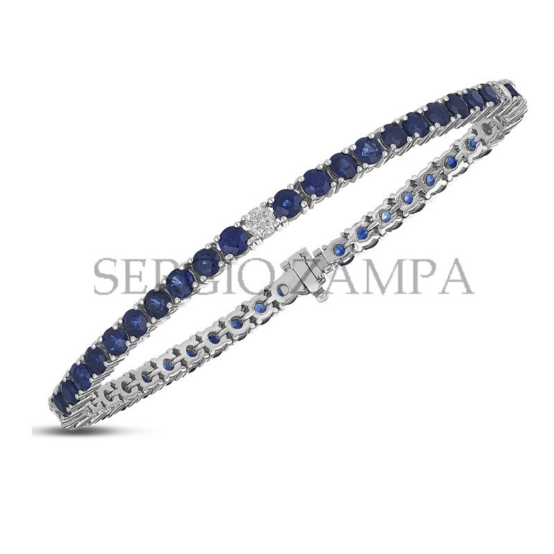 Gioielleria Zampa - Tennis - Blue Sapphires