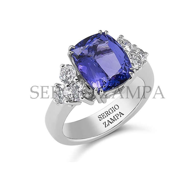 Gioielleria Zampa - Dress Ring - Tanzanite