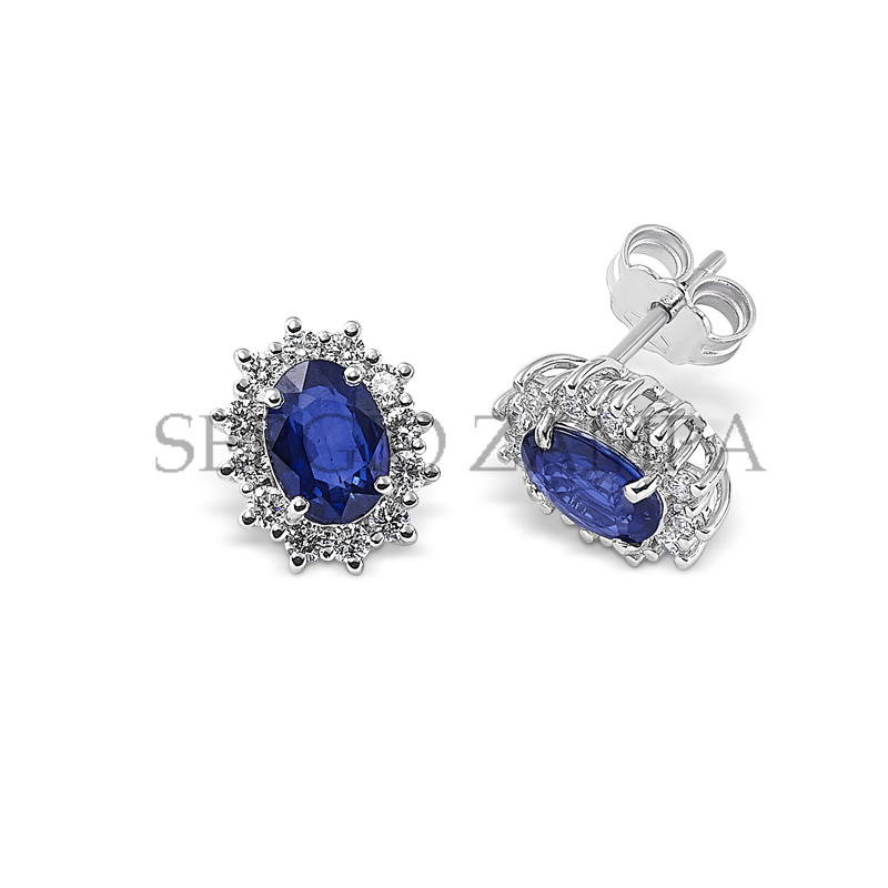 Gioielleria Zampa - Cluster - Blue Sapphires