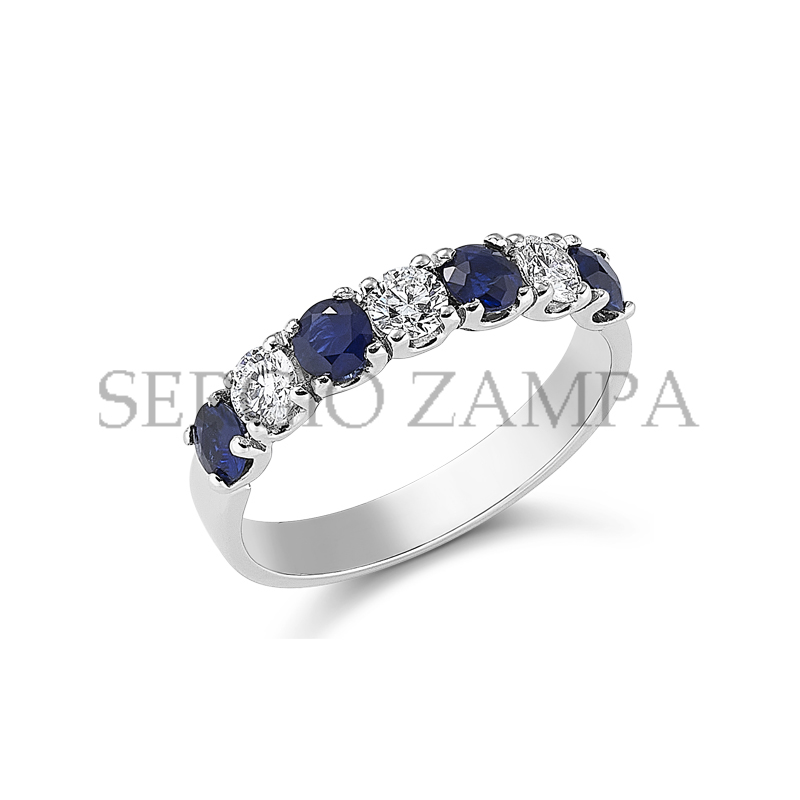 Gioielleria Zampa - Eternity - Blue Sapphires