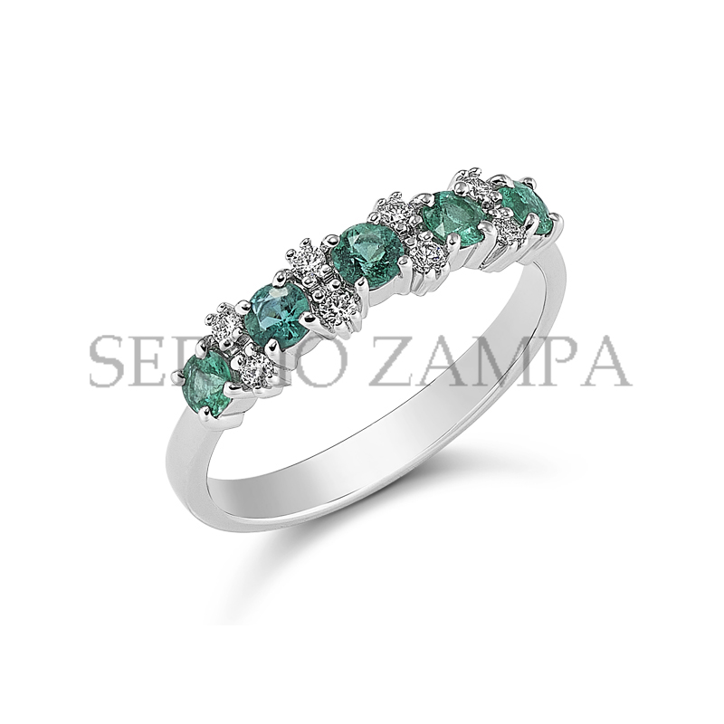 Gioielleria Zampa - Eternity - Emeralds