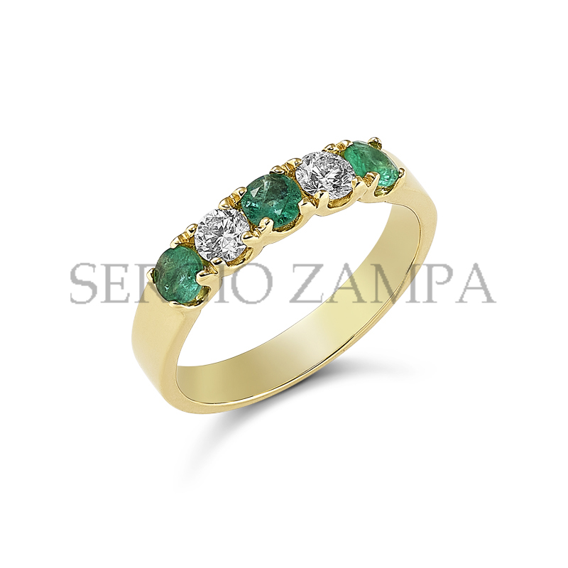 Gioielleria Zampa - Eternity - Emeralds