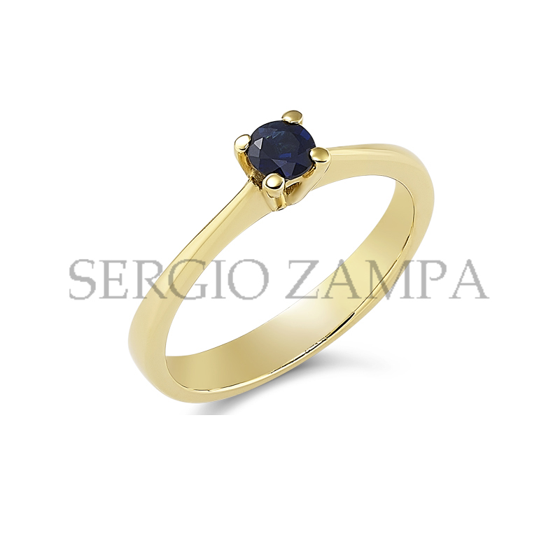 Gioielleria Zampa - Solitaire - Blue Sapphires