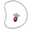 Gioielleria Zampa - Elegance - Ruby and Diamonds Necklace